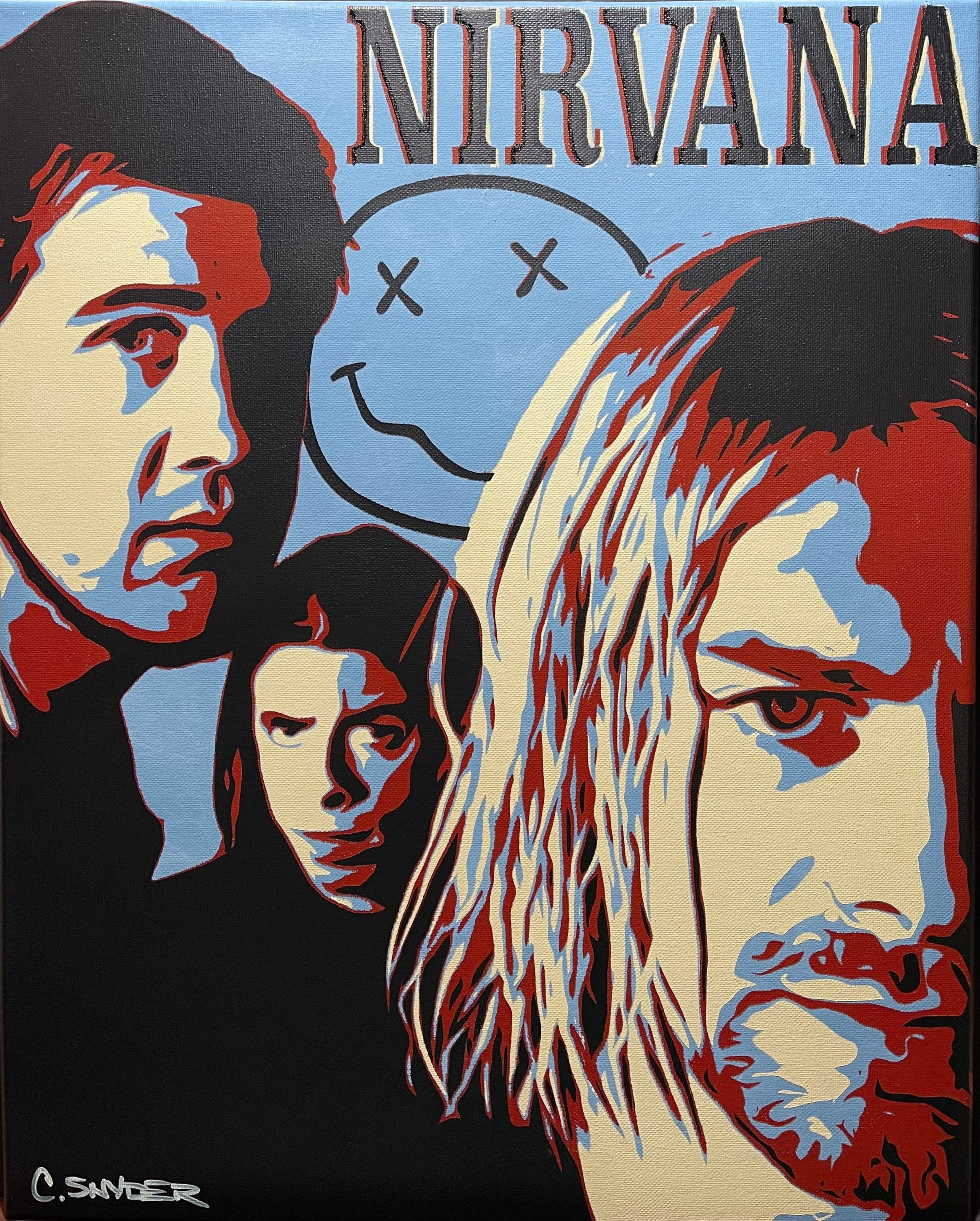 Nirvana pop art