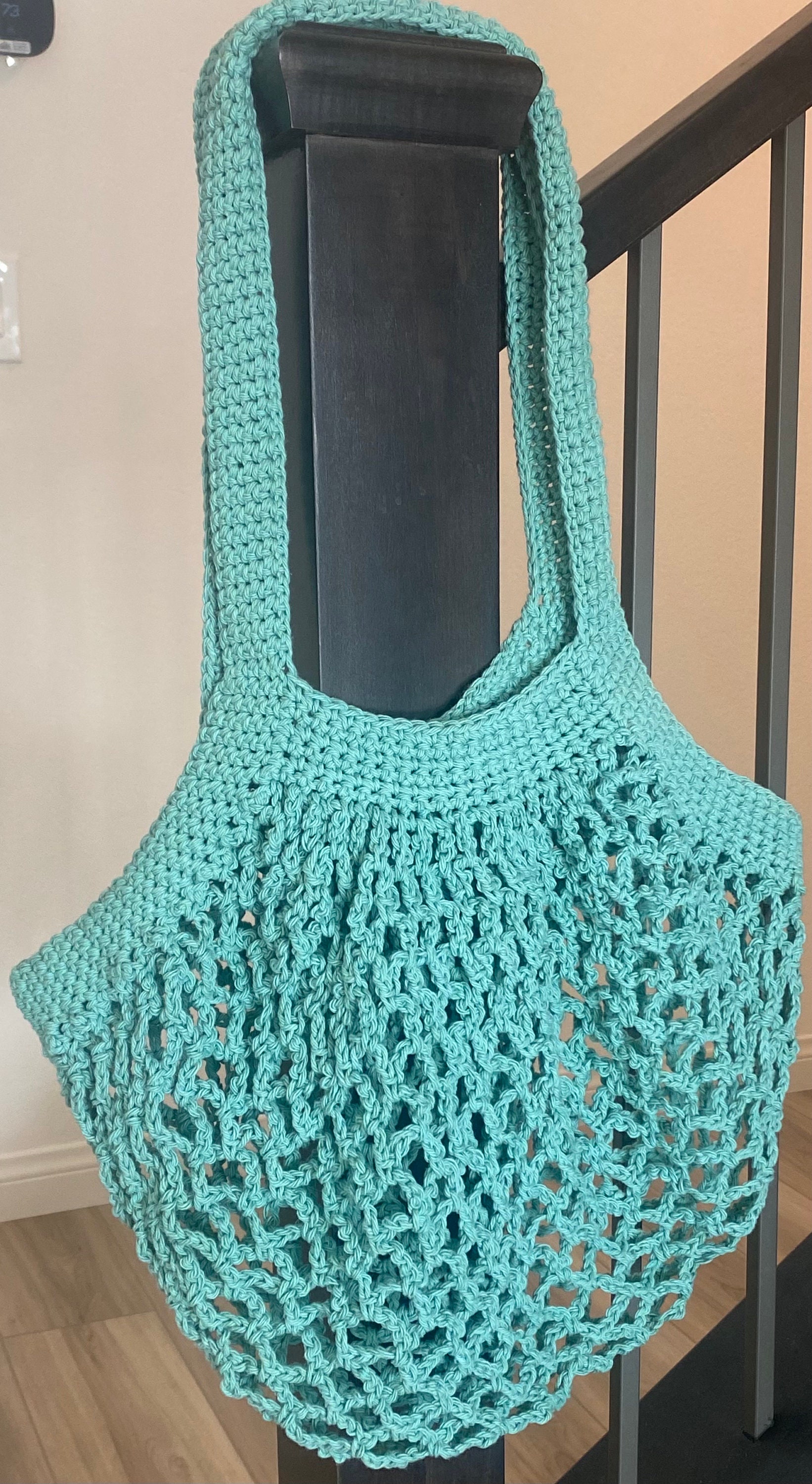 Reusable Handmade Mesh Crochet Bag Beach Bag Net Bagbridal Party Gifts