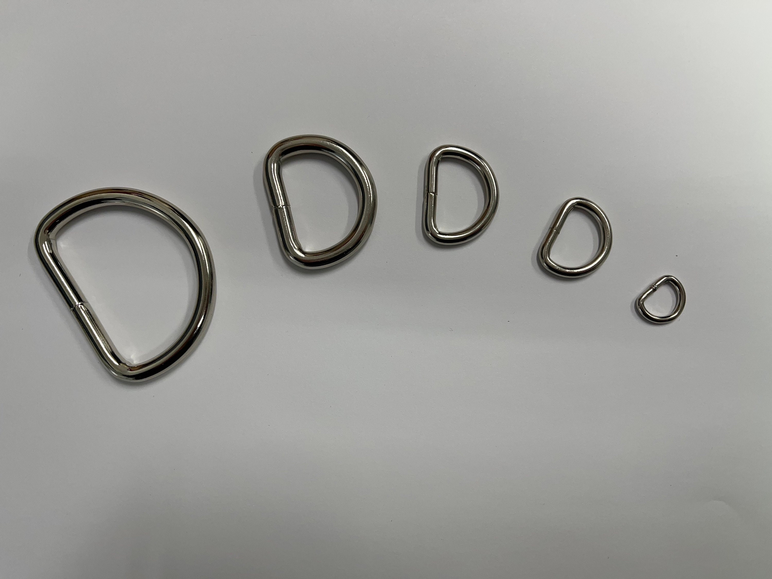 Wholesale 10mm Metal Split Key Ring Keychain Ring Matte black 10-50000pcs x