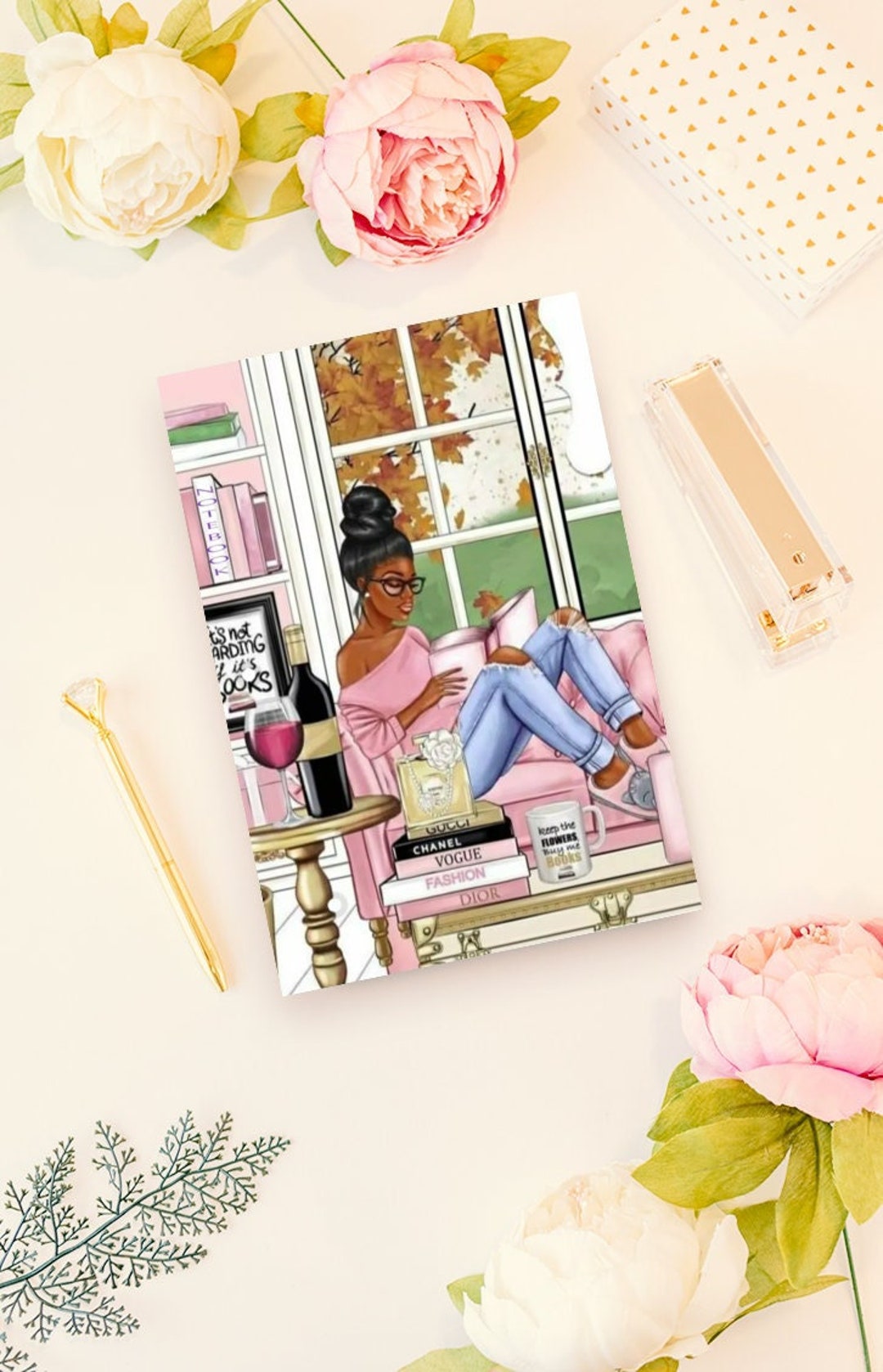 Black Girl Magic Notebook 8.5x11 200 Colored Lined Pages - Etsy