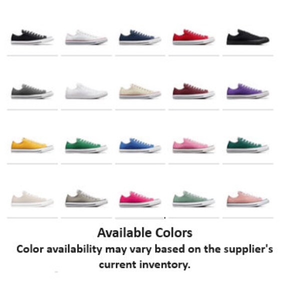 Zapatillas deportivas bajas de lona clasicas Chuck Taylor All Star con diseno personalizado y cuentas de Converse para mujer tallas 5 a 10 Etsy Mexico