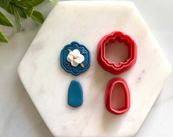 Classic Dangle Cutter for Polymer Clay Earrings | Classic Cutters | Dangle Cutter | Polymer Clay Cutter | Vintage Cutter | Clay Cutting Tool
