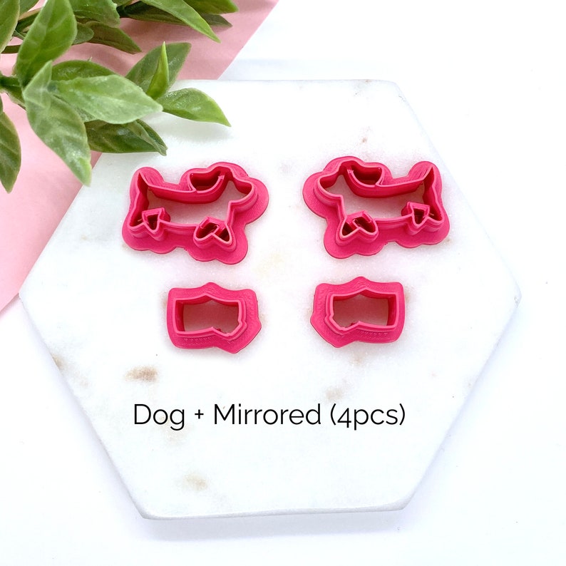 Dachshund Polymer Clay Cutters, Dog Cutter, Winter Polymer Clay Cutters ...