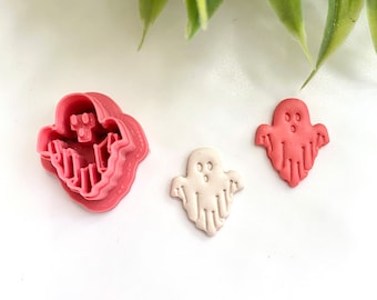 Ghost Part 2 cutter for Polymer Clay | Halloween Cutters | Dangle Cutters | Spooky cute cutters