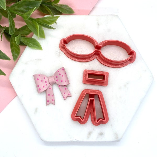 Bow Cutter for Polymer Clay  | Dangle Cutter | Earring Cutter