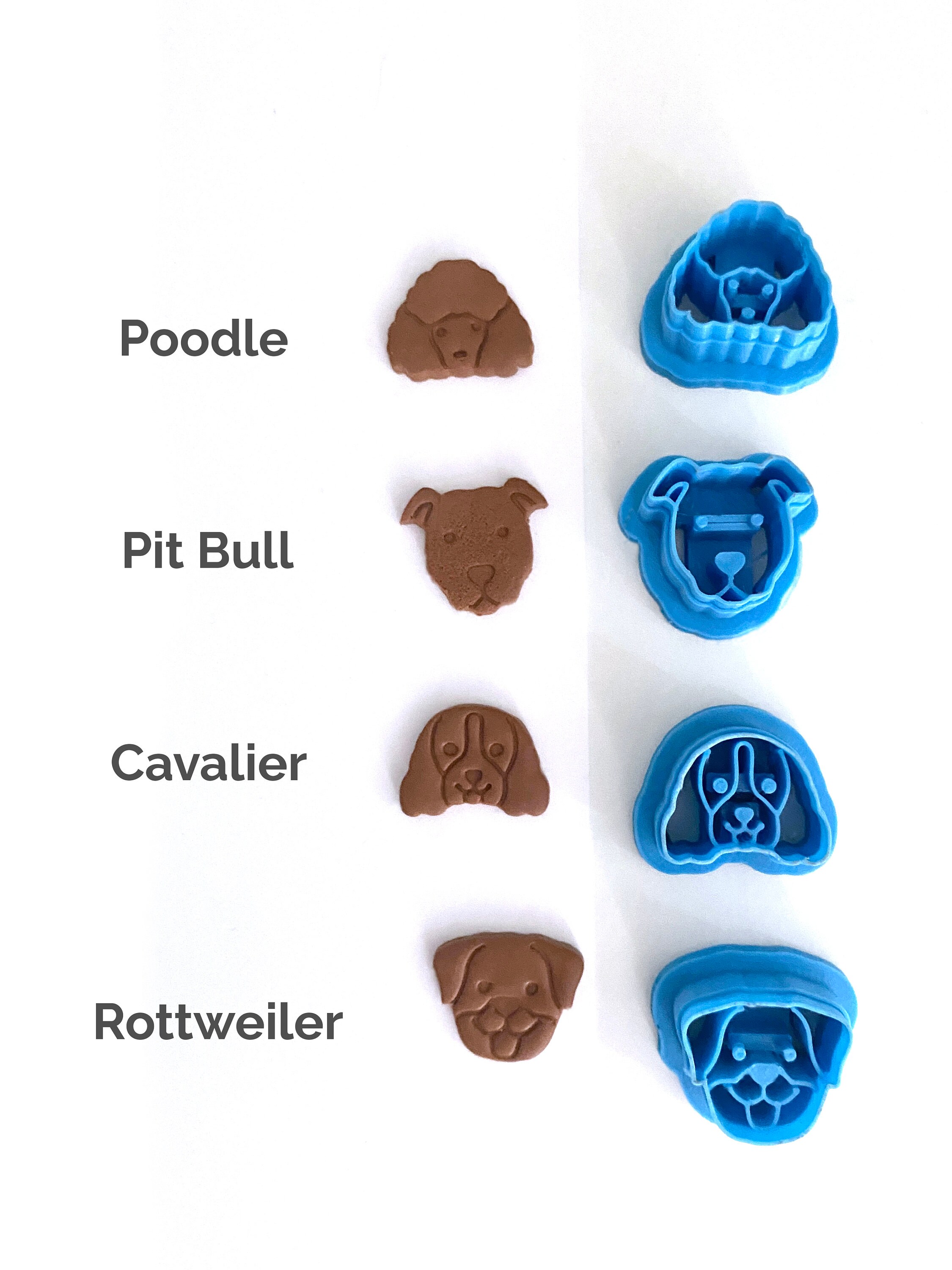 Dog Cutters Part 2 for Polymer Clay, Beagle Cutter, Dachshund Cutter ...