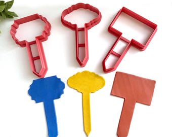 Garden Stake Polymer Clay Cutter, Gardening Tools, Plant Stick