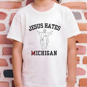 OSU Youth Tshirt, OSU vs Michigan, Buckeyes College Game Day, College Football Rivalry, Go Bucks Short Sleeve Tee