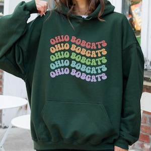 Ohio University Sweatshirt, Ohio Bobcats Hoodie, OU Oh Yeah, Athens Ohio, College apparel, OU Alumni gifts, College Graduation Gift