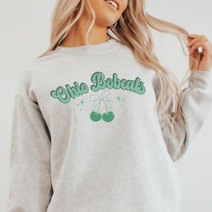 Ohio University Bobcats Sweatshirt, OU Crewneck, Athens Ohio Apparel, OU Oh Yeah, Ohio Alumni Gifts