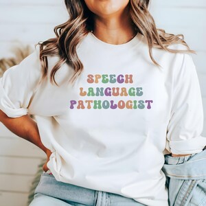 Speech Therapy Shirt, SLP SLPA Grad Gift, Speech Pathology Sweatshirt, Speech Language Pathologist