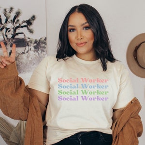 Social Worker Shirt, School Social Work Tshirt, Social Worker Gifts, Graduation Gift for LSW MSW LCSW