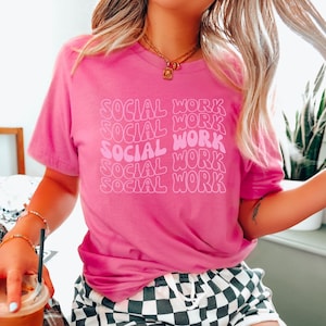 Social Worker Shirt, School Social Work Tshirt, Social Worker Gifts, Graduation Gift for LSW MSW LCSW