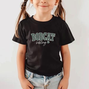 Ohio University Shirt, OU Bobcats Tshirt, Athens OH, College Tee - Bobcat Sibling Youth Short Sleeve Tee