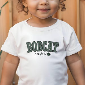 Ohio University Bobcat Nephew Toddler Shirt, OU Bobcats Tshirt, Athens OH, College Tee - Kids Short Sleeve Tee