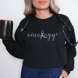 Oncology Nurse Sweatshirt, Cancer RN Crewneck, Chemo Nursing Shirt, CNA Shirt, BSN Graduation Gift, Nurse Apparel