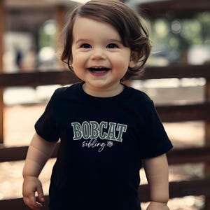 Ohio University Bobcat Sibling Toddler Shirt, OU Bobcats Tshirt, Athens OH, College Tee - Kids Short Sleeve Tee