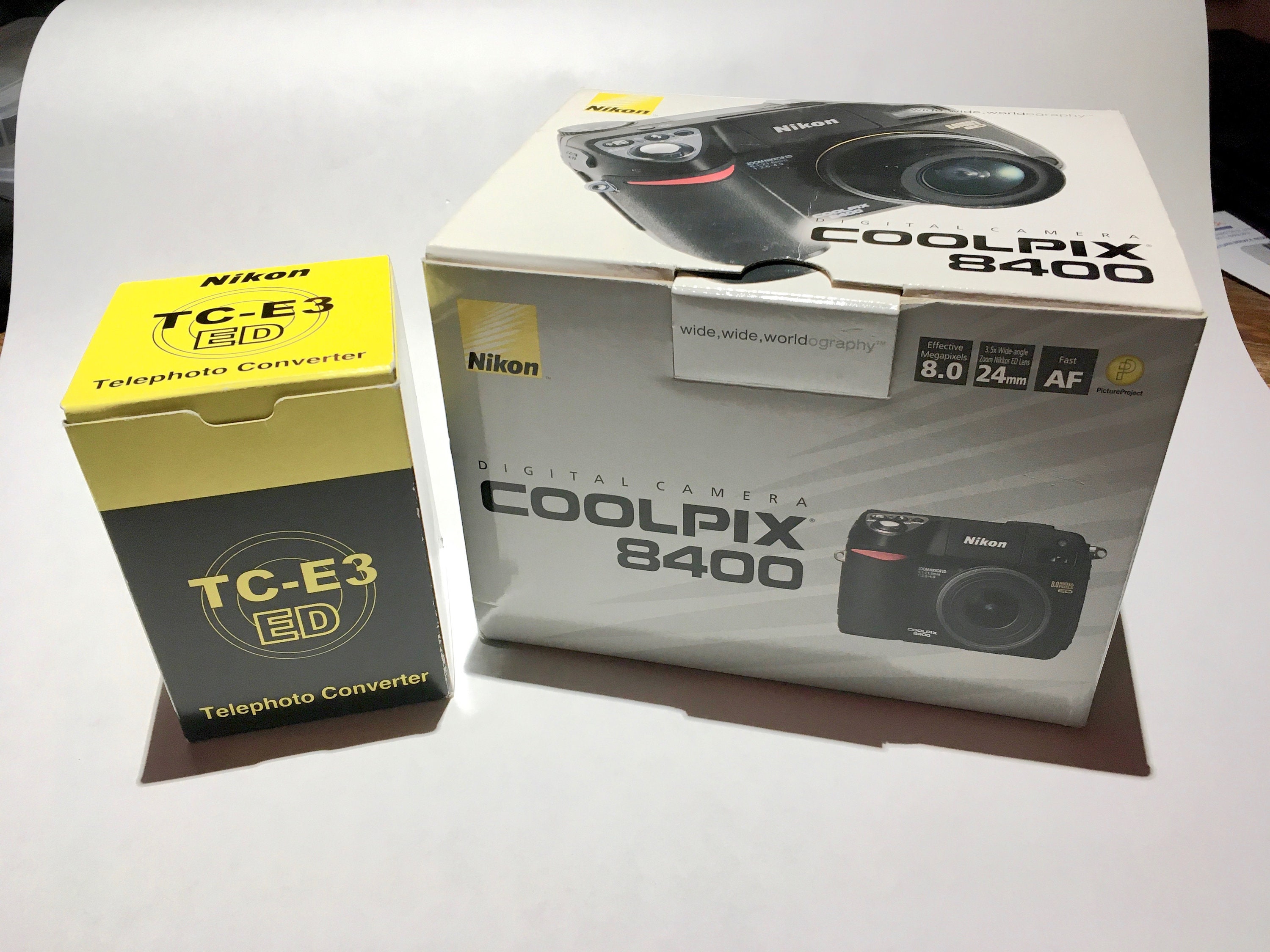 VINTAGE Nikon COOLPIX 8400 8.0MP Digital Camera With Extra - Etsy