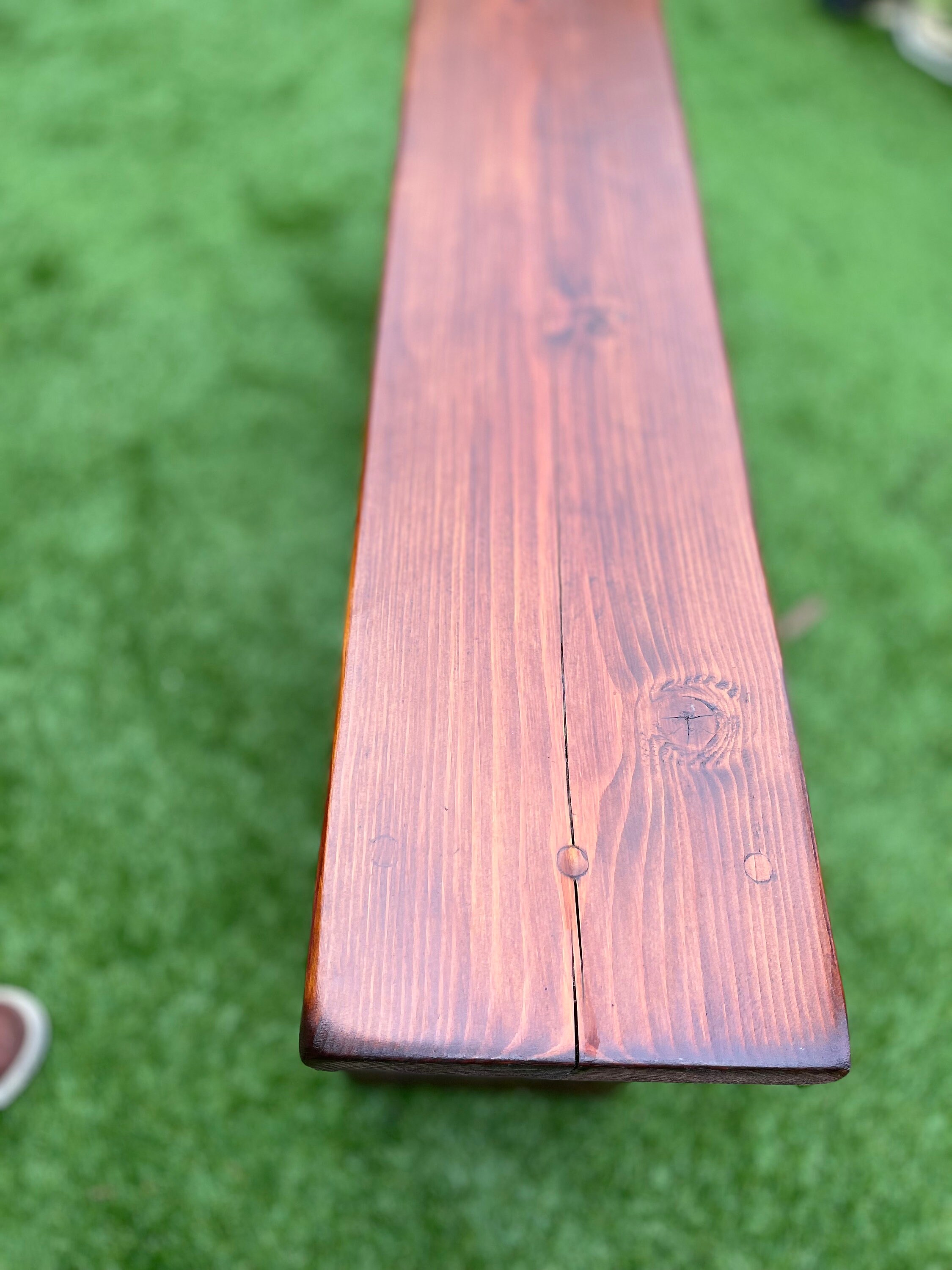 Rustic Garden Bench Scaffold Board Bench Reclaimed Bench Etsy UK