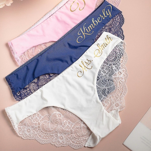 Bride Underwear Etsy