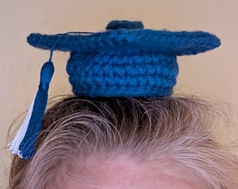 Mini Graduation Cap Hair Clip