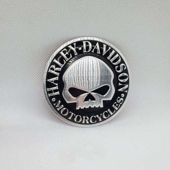 8 Willie G Skull Grey Patch