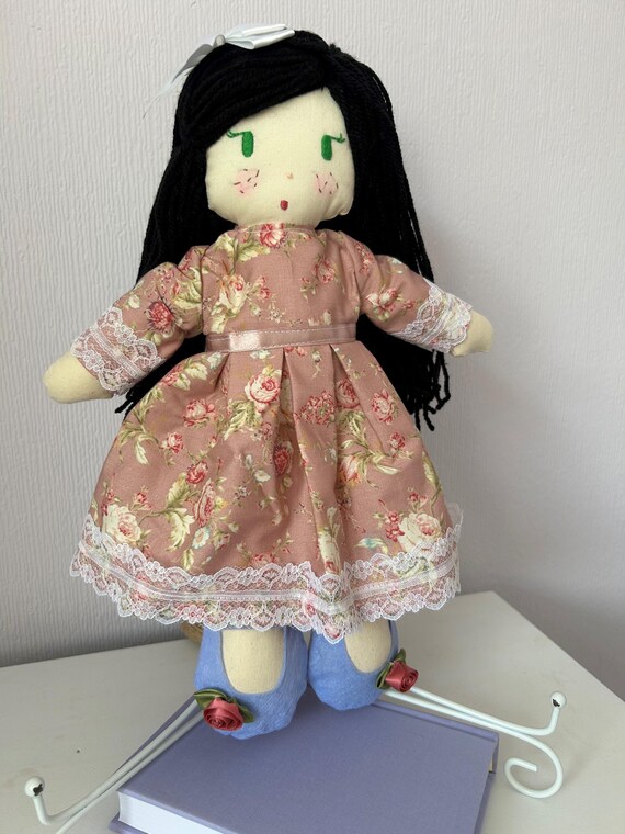 A Little Princess Rag Doll Etsy UK