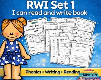 Eyfs Writing Rwi Read Write Inc. Phonics, Set 1 Sounds Mat, A4 Laminated Poster ...