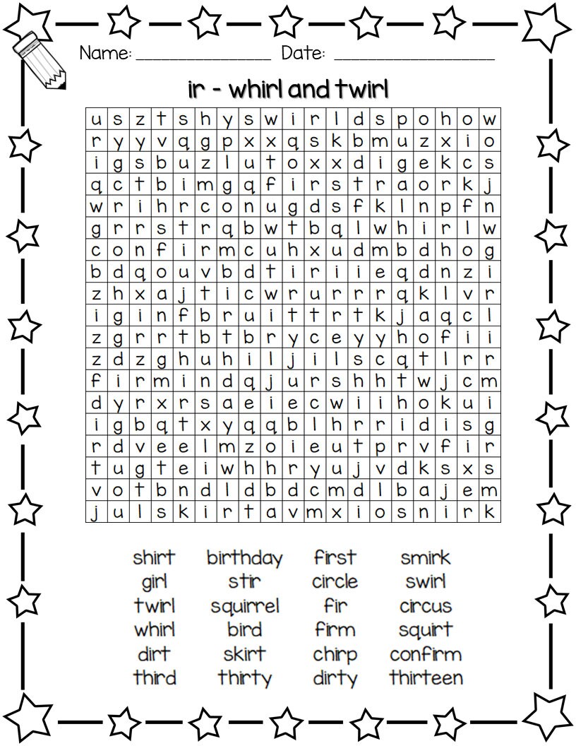 Word That Rwi Read Write Inc (RWI) Set 2 Sounds - Word Searches With Answers - Etsy UK
