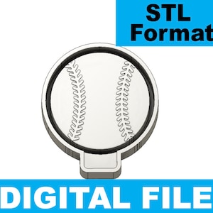May include: A 3D printable STL file for a baseball-shaped cookie cutter. The file is for digital download only.