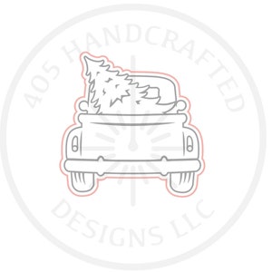 Weihnachts-Truck Laser SVG