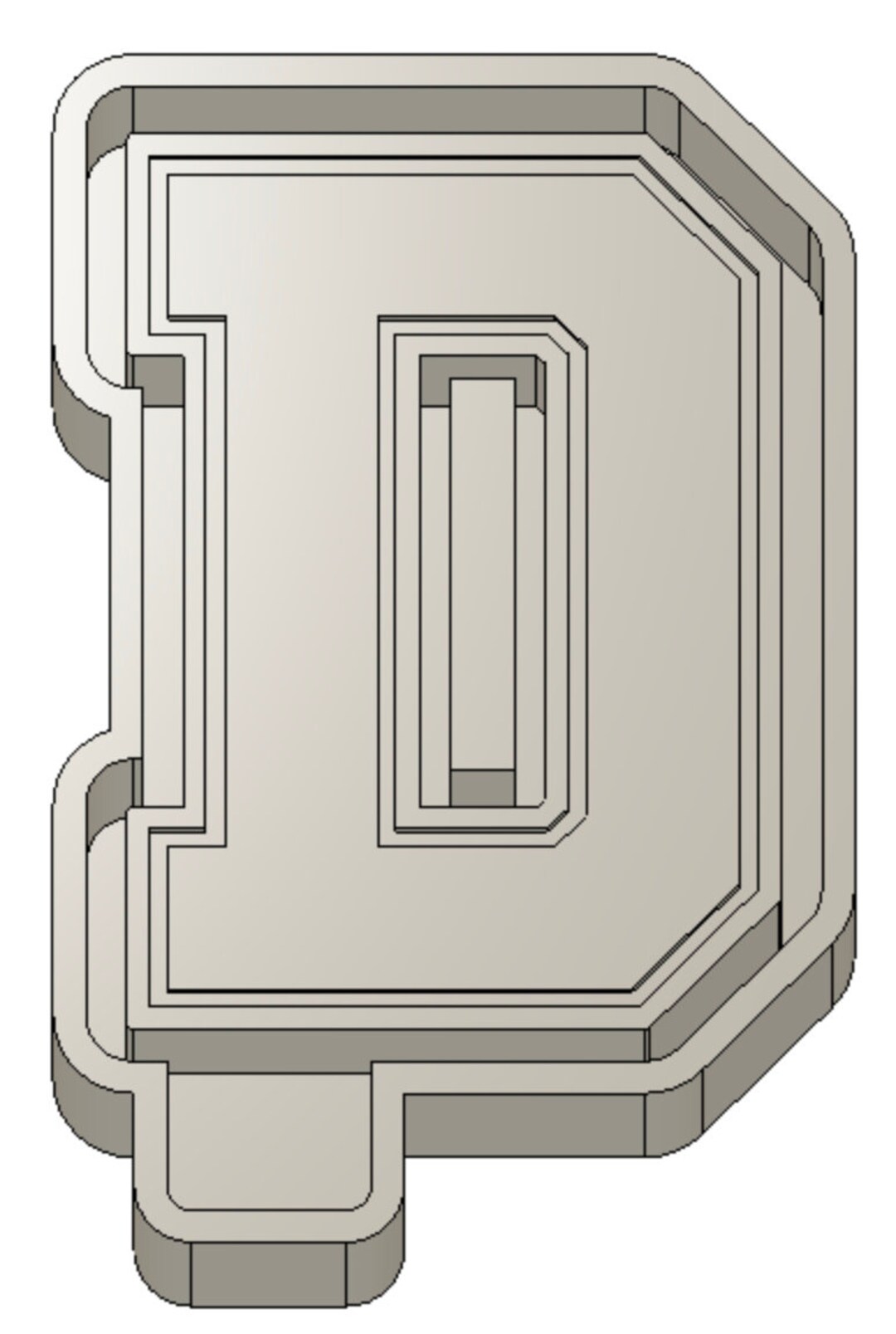 D Freshie Blank for Molding 3D Printer File STL - Etsy