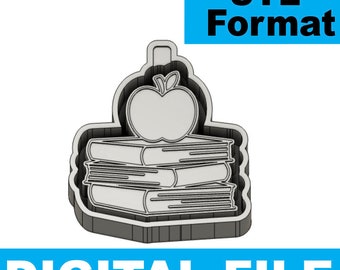 Books Freshie Blank for Molding 3D printer file STL