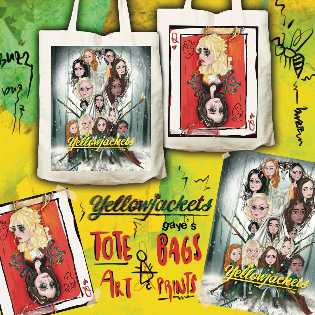 Yellowjackets Tote Bags & Fanart Prints Etsy