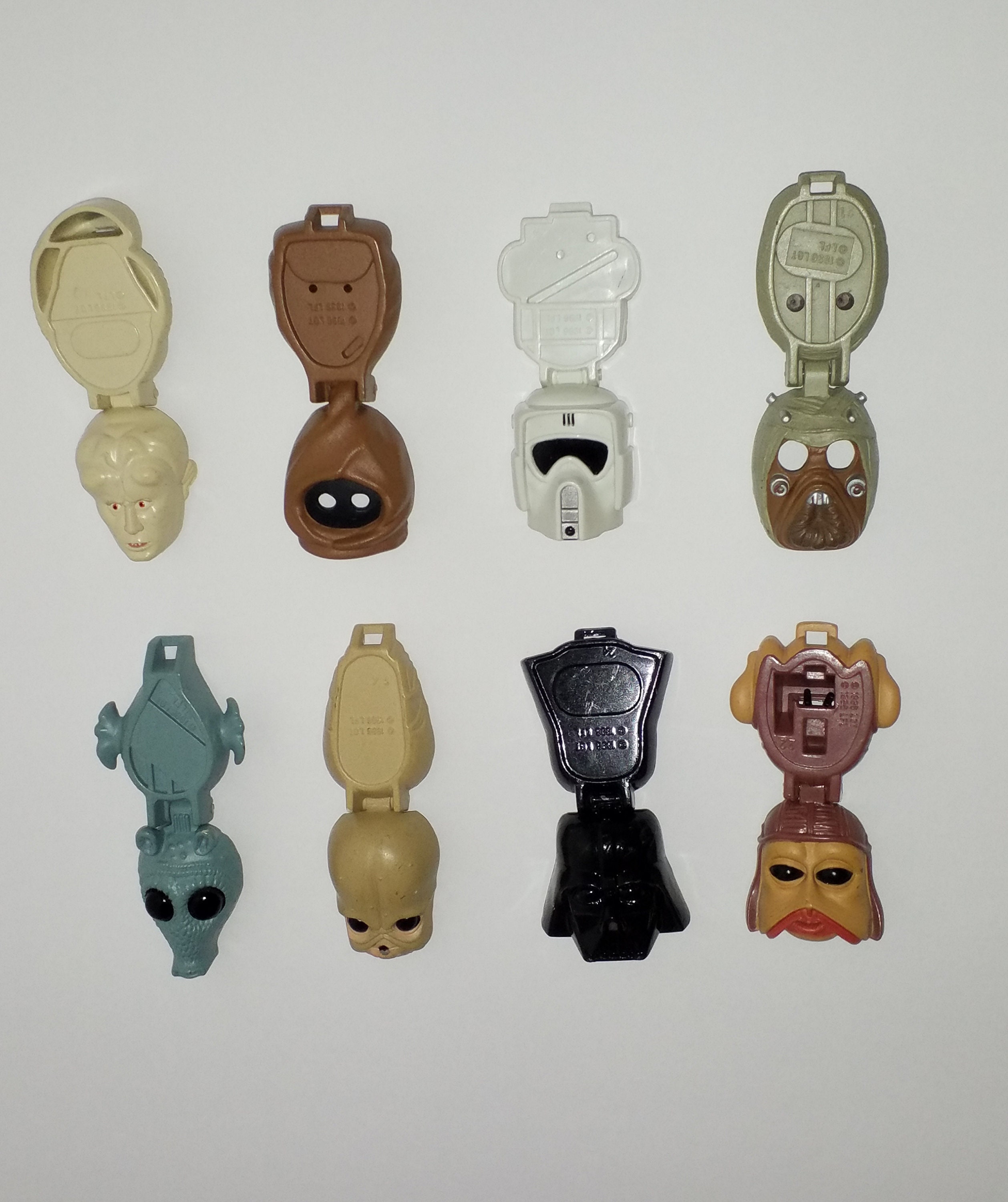 Star Wars Micro Machines 1996 Galoob Mini Figure Heads - Etsy