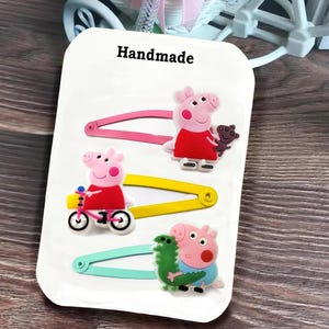 Haarspangen Kinder  MOTIVWAHL + FARBWAHL UNISEX Haarclip Mädchen Junge für Schultüte zu Nikolaus Adventskalender Weihnachten*