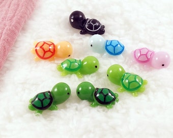 Children's turtle buttons children's buttons, with eyelet/shaft for children's clothing, animal buttons, sewing accessories