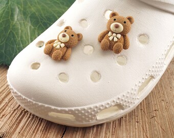 Bär Crocs Anstecker Teddy Schuhanstecker Schuh Charm Schuhe*