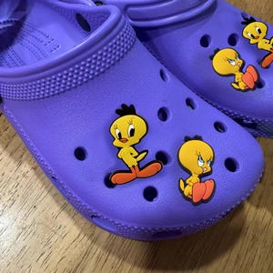 Cartoon Schuhe Anstecker Vögelchen Schuhanstecker, Cartoon Charms,* Geschenk zu Ostern, Nikolaus, Adventskalender, Weihnachten