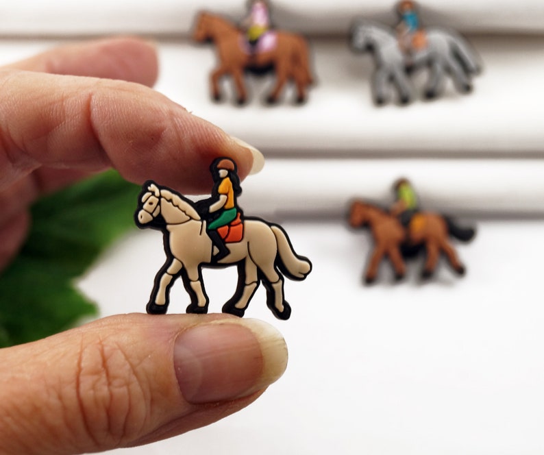 Horse Badges for Crocs Shoe Pins Shoe Charm Shoe Badges Shoe Clips Etsy