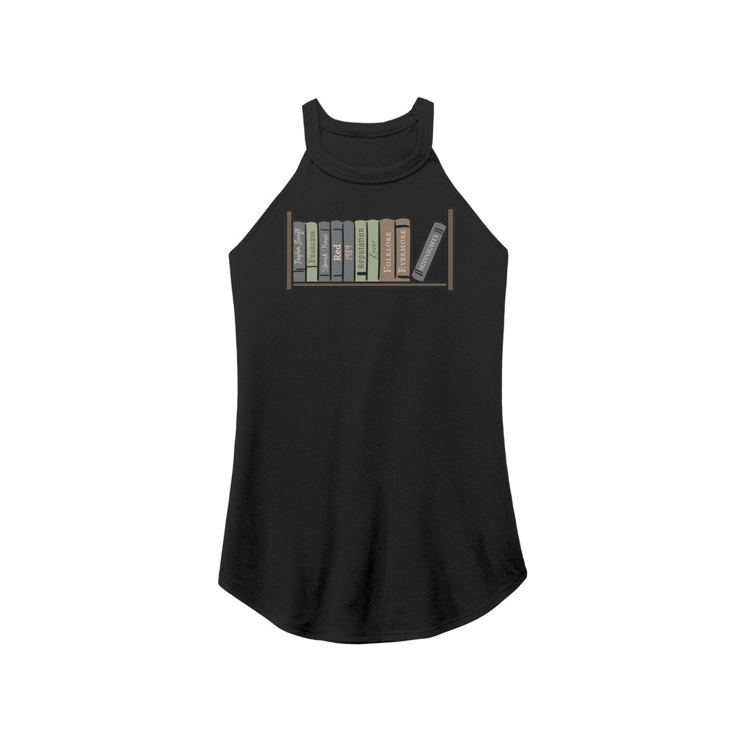 Taylor Swift Album Library Rocker Tank - Etsy