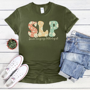Speech Language Pathologist Shirt, SLP, Speech Pathology, Teacher Shirt, Cute Speech Therapy Shirt, Speech Therapist Tee, Gift For Therapist