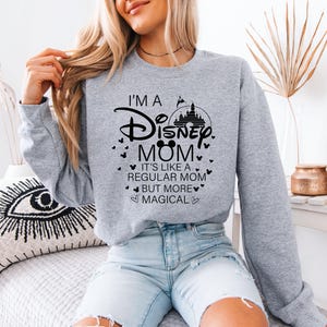 Magical Disney Mom Shirt, Mother's Day Gift, Disney Mom Tee, Family T-Shirt, Mother's Day Shirt, Gift for Mom, I am a Disney Mom T-Shirt image 1