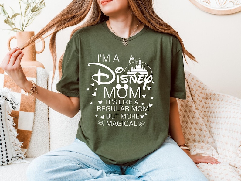Magical Disney Mom Shirt, Mother's Day Gift, Disney Mom Tee, Family T-Shirt, Mother's Day Shirt, Gift for Mom, I am a Disney Mom T-Shirt image 5