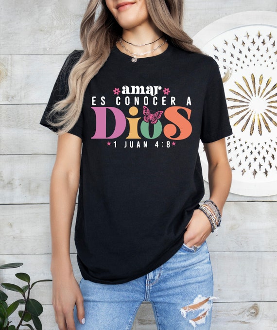 Spanish Religious For Hispanic Christians Gift T Shirt Spanish Religious For Hispanic Christians Gift T Shirt