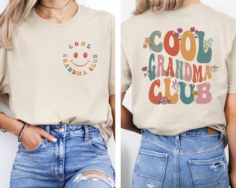 Cool Grandma Club Shirt, Gift for Grandma, Mother's Day Gift, New Grandma Shirt, Grandma Tee, Cool Grandma Gift, Best Grandma Sweatshirt
