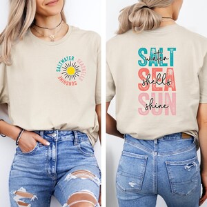 Salt Sea Sun Shirt, Summer Shirt, Beach Shirt, Retro Summer Shirt, Summer Vacation Shirt, Beach Vibes Tee, Summer Gift, Ocean Lover Tee