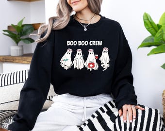 Boo Boo Crew, Health Care Shirt, Medical Shirt, Nurse Shirt, Nurse Halloween, Gift For Nurse, Funny Shirt For Nurse, School Nurse, ER Nurse