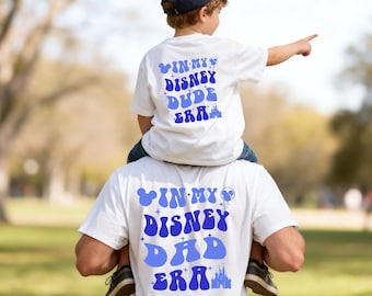 Disney Dad Shirt Matching Family Shirts, Disney Trip Shirts Father Son Matching Tee, Disney Vacation Family Outfit, Custom Disney Dad Gift