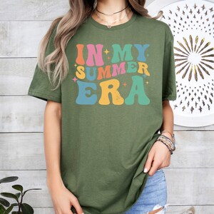 In My Summer Era Shirt, School Holiday Tee, Summer Break Tee, Summer Vacation T-Shirt, Summer Holiday Shirt, Teacher Gift Tee, Summer Shirt